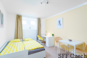 Modern fully furnished studio to rent Čerčanska next metro Kačerov Prague 4